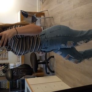 Stripped button up from kohl's size xs